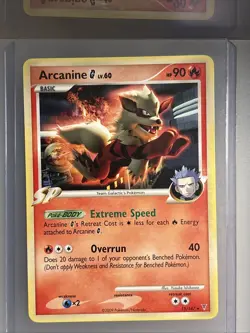 Pokemon TCG Arcanine G Rare Card 15/147 Supreme Victors - Image 1