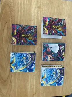 Pokemon Mini Portfolios Set of 5 Collectible Card Games - Image 1