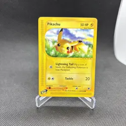 Pikachu 124/165 Common Expedition Pokemon Card - Image 1