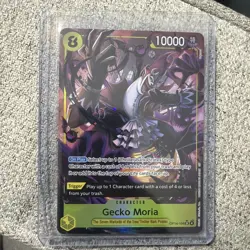 Gecko Moria (Alt Art) OP14-104 SR The Azure Sea's Seven One Piece Card Game - Image 1