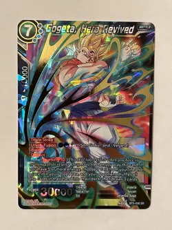 Dragon Ball Super Card Game Gogeta, Hero Revived Miraculous Revival BT5-038... - Image 1