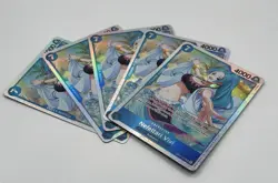One Piece CCG Nefeltari Vivi 5x Card Playset - EB04-025 SR - English - ALL MINT - Image 1