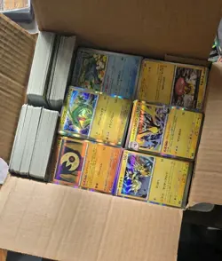 12 LBS Japanese Pokemon Card Bulk Lot C/UC + Rares/Reverse Holo Appx 3000+ Cards - Image 1