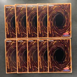 NM 10 card Toon Dark Magician Girl QCLP-JP010 Ultra Rare YuGiOh 1000 - Image 2