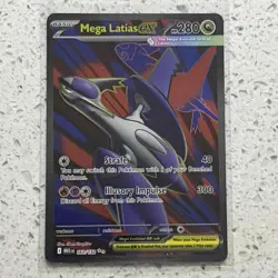 Pokemon TCG Mega Latias EX Full Art Ultra Rare Card 163/132 - Image 4