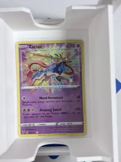 Pokemon Zacian Amazing Rare Holo Swsh04 Vivid Voltage 082/185 Card - Image 1