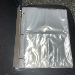 Pikachu Pokemon Trading Card Binder Holder Case Album Sheets TCG Cards Slot - Image 2