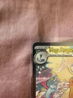 Pokemon Mega Dragonite EX 290/217 Rare Holo Alternative Art ASC Card - Image 3