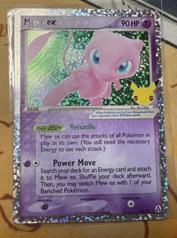 Mew ex 88/92 - Pokemon Celebrations 25th Anniversary Classic Collection Card - Image 1