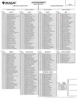 1x Aetherdrift Full Complete Set Sealed MtG Commander EDH - Image 3