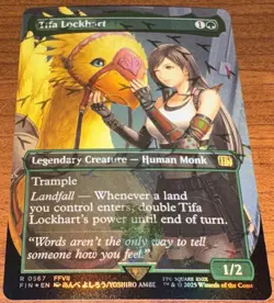 Tifa Lockhart & Choco Seeker of Paradise (Track Foil) - NM/M - Image 1