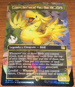 Tifa Lockhart & Choco Seeker of Paradise (Track Foil) - NM/M - Image 2