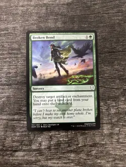 MTG 1x Broken Bond x1 LP Dominaria - Image 1