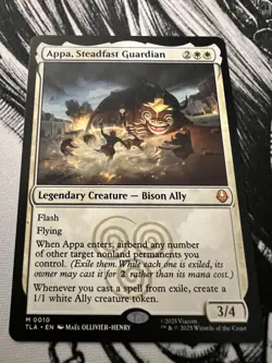Magic: The Gathering Appa Steadfast Guardian White TLA English Regular - Image 1
