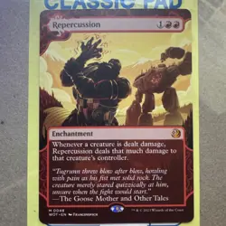 Repercussion - Wilds of Eldraine: Enchanting Tales Mythic Enchantment Red 48 Wi… - Image 1