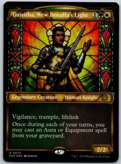 Danitha, New Benalia's Light (Showcase) Foil R March of the Machine 79 NM - Image 1