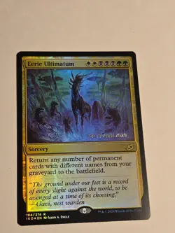 Eerie Ultimatum FOIL Promo X1 IKO Ikoria 184/274 R MTG - Image 1
