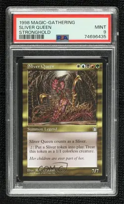 Sliver Queen Magic: Stronghold PSA 9 MINT 1998 - Image 1