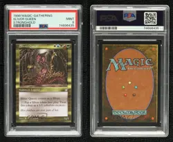 Sliver Queen Magic: Stronghold PSA 9 MINT 1998 - Image 3