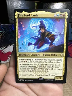 fire lord Azula #220 rare - Magic: The Gathering TLA MINT - Image 1