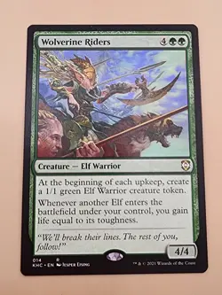Wolverine Riders Commander: Kaldheim Regular NM - Image 2