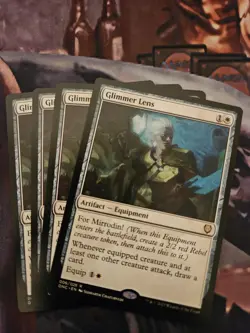 MTG | Glimmer Lens (x4 Playset) | Rare | (NM) Commander: Phyrexia - Image 1