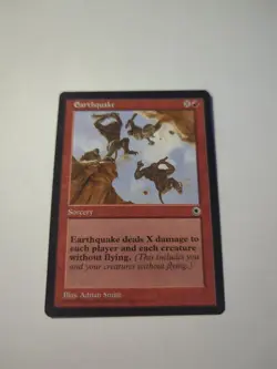 Earthquake - Portal - Magic the Gathering MtG - Image 1