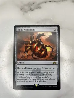 Ruby Medallion #295 (NM) Modern Horizons 3 MH3 Magic MTG - Image 1