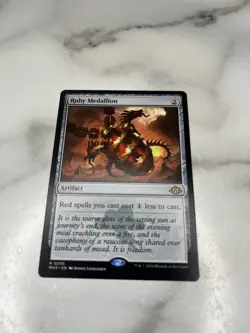 Ruby Medallion #295 (NM) Modern Horizons 3 MH3 Magic MTG - Image 2