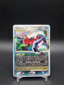 Darkrai LV.X 104/106 Great Encounters Holo DMG Pokemon Card - Image 1