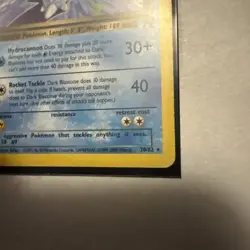POKEMON- Dark Blastoise 20/82 Team Rocket Regular Non-Holo - Image 2