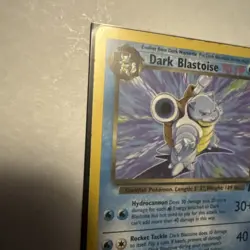 POKEMON- Dark Blastoise 20/82 Team Rocket Regular Non-Holo - Image 4