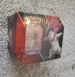 2022 Pokemon Divergent Powers Tin Hisuian Typhlosion NEW AND SEALED - Image 2