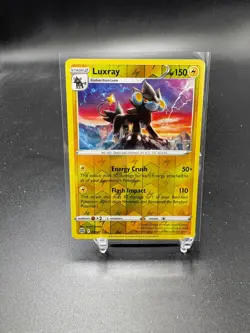 Luxray Pokemon TCG Rare Reverse Holo 051/172 Brilliant Stars - Image 1