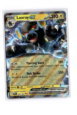Pokemon TCG - Twilight Masquerade - Luxray ex Double Rare Holofoil Holo - 68/167 - Image 1