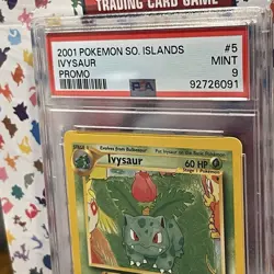 Ivysaur 5/18 2001 Southern Islands PSA 9 Pokemon Vintage WotC New Cert - Image 3