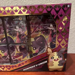 *Slight DMG* Pokemon TCG Crown Zenith Morpeko V-Union Playmat Premium Collection 820650851810 - Image 4