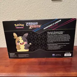 *Slight DMG* Pokemon TCG Crown Zenith Morpeko V-Union Playmat Premium Collection 820650851810 - Image 5