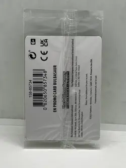 Bulbasaur Pokemon TCG Scarlet & Violet 151 Best Buy Stamped Promo Sealed 001/165 - Image 2