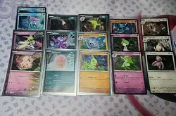 16× Pokemon Cosmos Holo Lot Many SWIRL! Suicune Sableye Ralts Riolu Tyranitar - Image 1