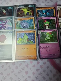 16× Pokemon Cosmos Holo Lot Many SWIRL! Suicune Sableye Ralts Riolu Tyranitar - Image 4