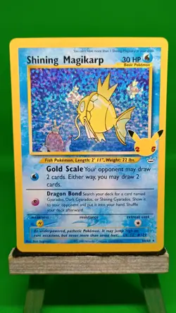 Pokemon TCG - Shining Magikarp 66/64 Celebrations: Classic Collection Holo - NM - Image 1