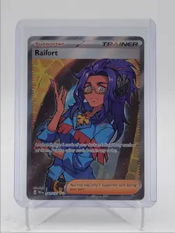 RAIFORT 2025 POKEMON PRISMATIC EVOLUTIONS ULTRA RARE 142/131 Q5542 - Image 1
