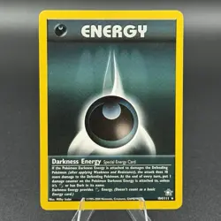 Darkness Energy (104/111) - NeoGenesis - Pokemon TCG - NM - Image 1