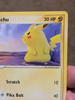 Pokemon TCG Pikachu 72/100 EX Sandstorm Regular Common LP - Image 4