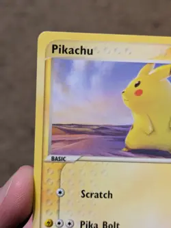 Pokemon TCG Pikachu 72/100 EX Sandstorm Regular Common LP - Image 5