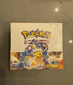 Pokemon TCG Scarlet & Violet Surging Sparks Booster Box - Sealed - Image 1