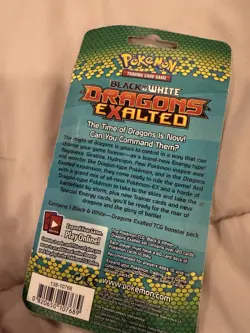 Pokemon Black & White Dragons Exalted Booster Pack Factory Sealed Giratina Art - Image 3