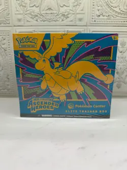 Pokemon TCG Ascended Heroes Pokemon Center Exclusive Elite Trainer Box ETB - Image 1