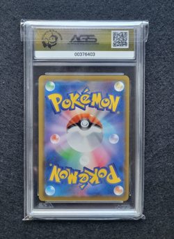 POKEMON JAPANESE SWSH LEAFEON VMAX EEVEE HEROES #003 2021 Graded AGS 10 Gem Mint - Image 2